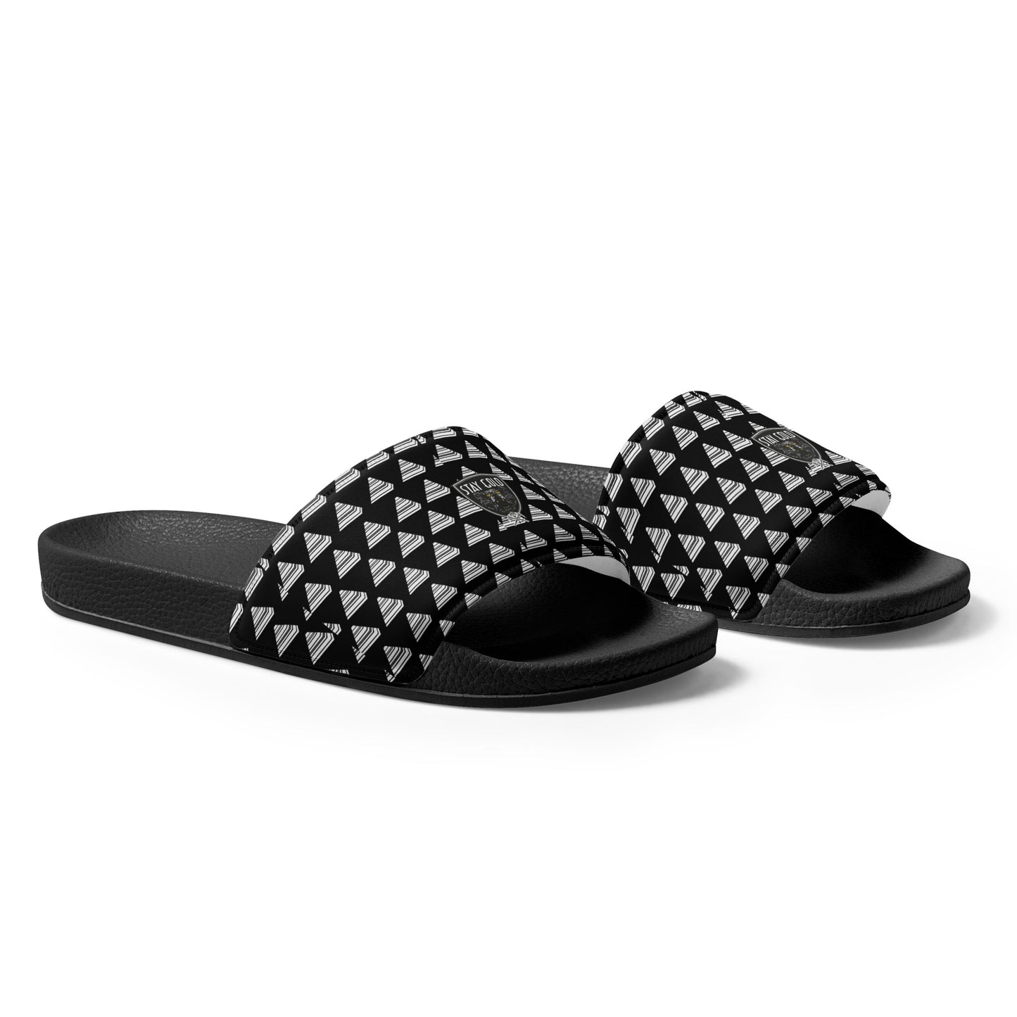 Stay Gold Pyramid Slides Black