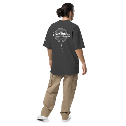 Stay Gold World Tour Oversized faded t-shirt