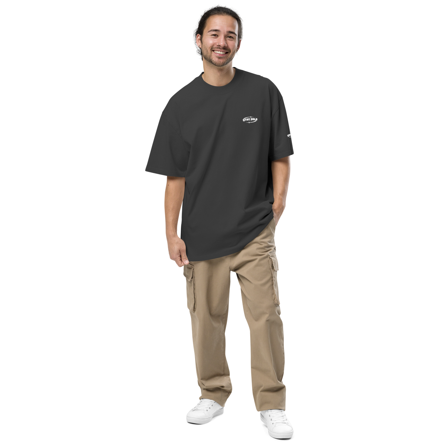 Stay Gold World Tour Oversized faded t-shirt