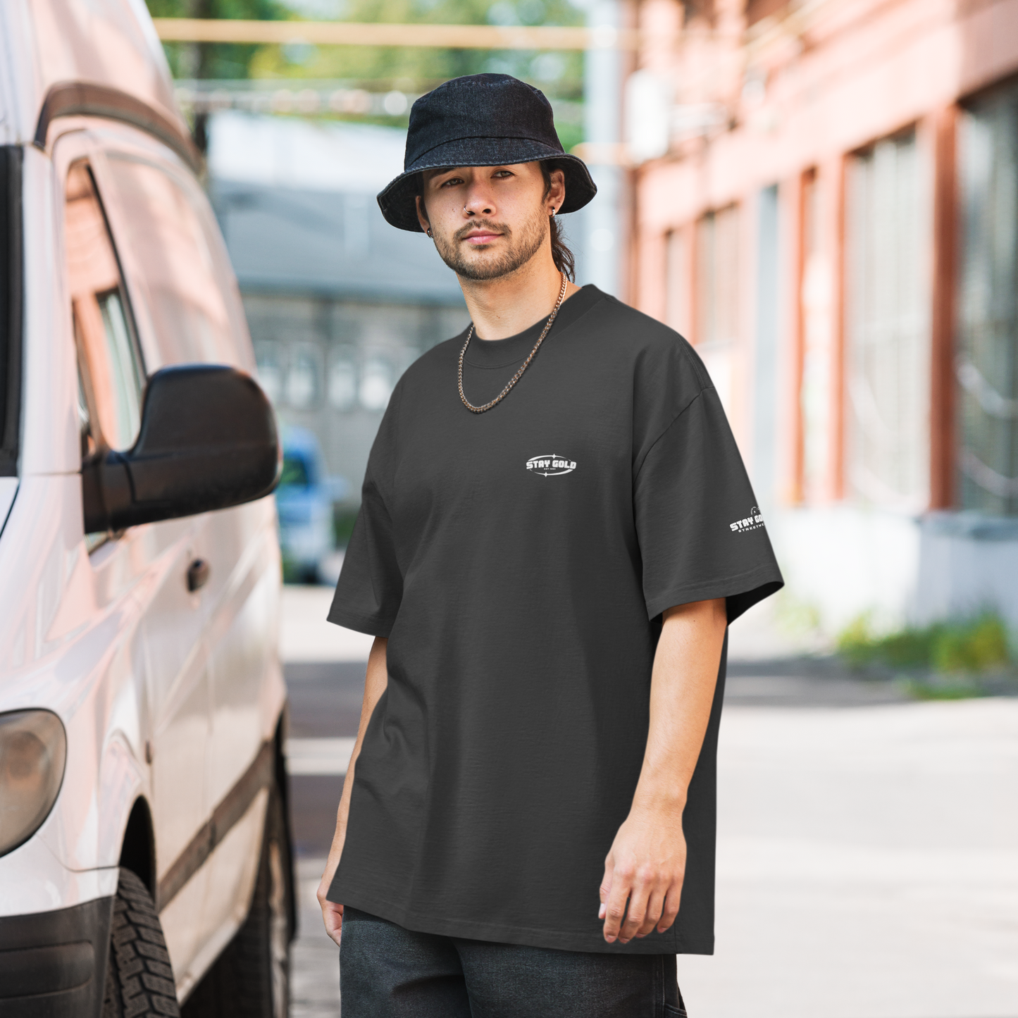 Stay Gold World Tour Oversized faded t-shirt
