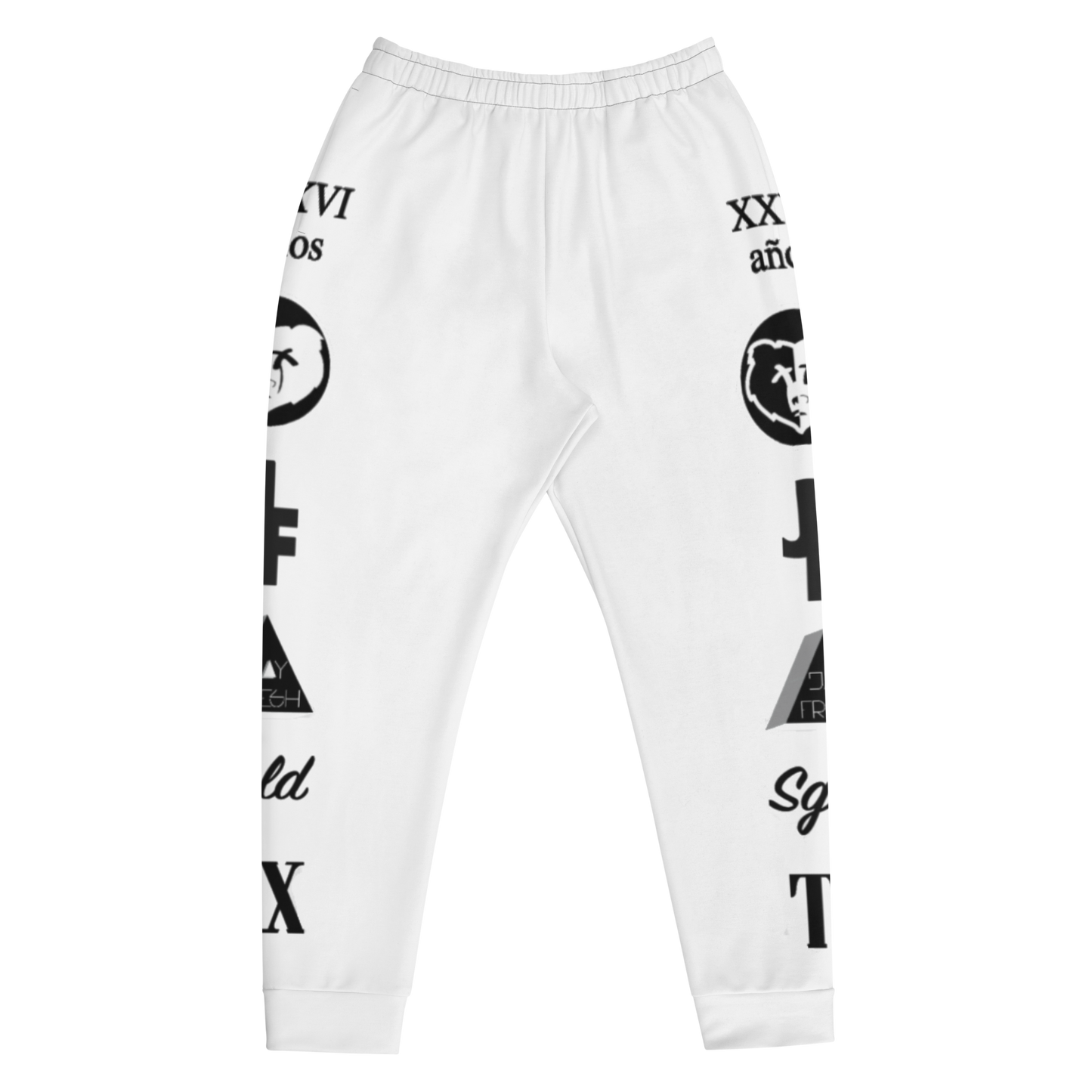 Stay Gold Patches White Joggers