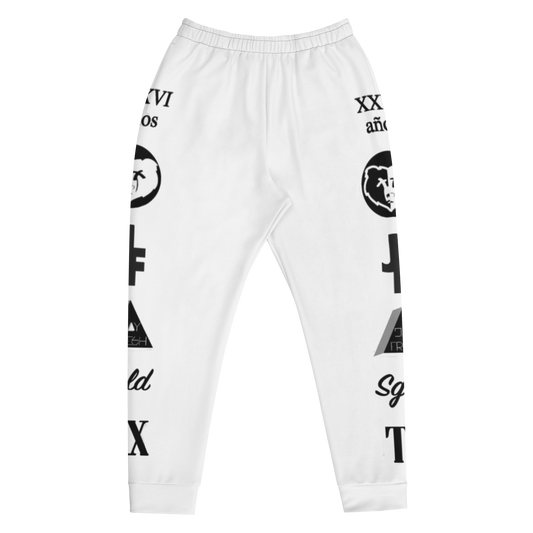 Stay Gold Patches White Joggers