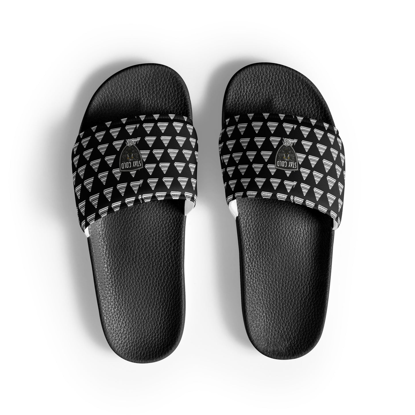 Stay Gold Pyramid Slides Black