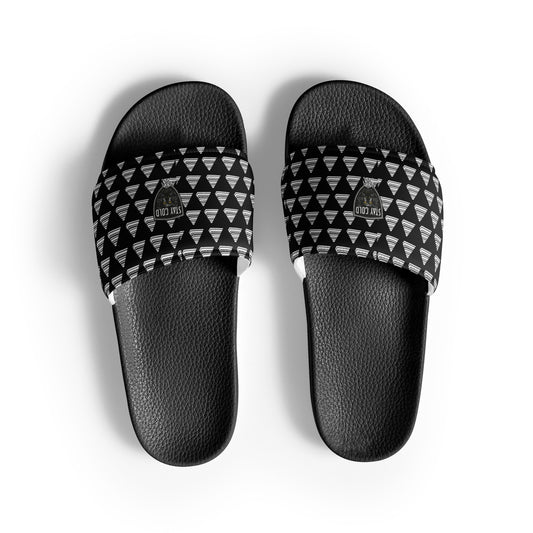 Stay Gold Pyramid Slides Black